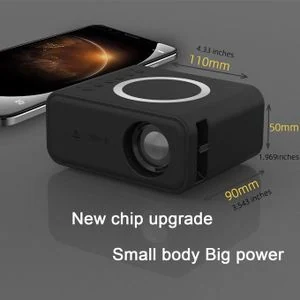 YT300 Mini Projector Same Screen WiFi Mobile Phone 1080P Full HD LED Projector