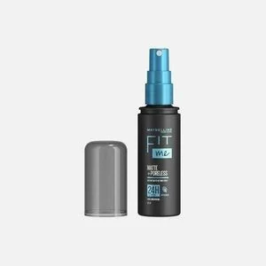 Maybelline Fit Me Matte & Poreless Setting Spray, Setting mist for all skin tones, Prevents colour fading, Mattifying, 24H oil control, Protects the skin, Long shine-free makeup, 60ml