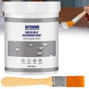 2 pieces - Waterproof Agent Sealant Glue with Brush for Window Sills Bathroom Wall Tile - 300g each
