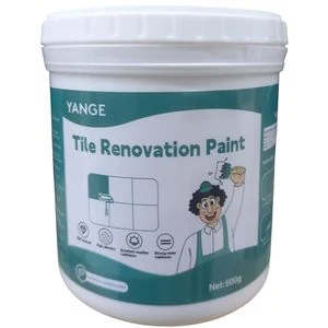 500g YANGE TILE RENOVATION PAINT For Ceramic & Porcelain Tiles _ Anti-fouling, waterproof, mildew-proof, and slip-resistant with high hardness