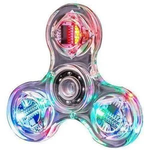 Fingertip LED Spinning Top Stress Relief Toy For Children