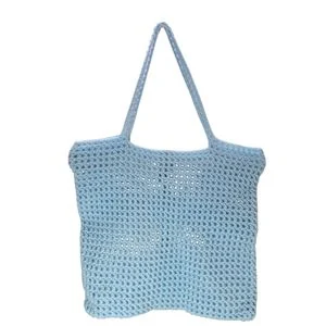 Blue Mesh Unisex Handmade New Crochet Shoulder bag/Hand bag Women's Handbags