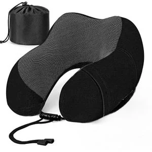 Memory foam Neck Travel Pillow   + 1 storage bag - Hiqh quality