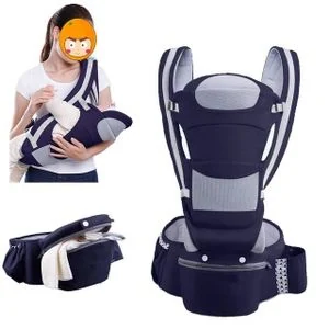 Baby carrier with hip seat
