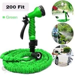 200ft/60m Magic Expandable Hose Pipe With Spray Gun and tap connector