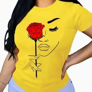 Customized Ladies Printed  T shirts