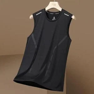 pisiduo Sports Quick Dry Sleeveless T-Shirt for Men Summer Men Basketball Gym Clothing Breathable Lightweight Plus Size Tank Top