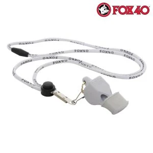 Fox 40 Referee Sports Classic Eclipse Whistle + Lanyard
