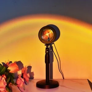 16-Color Sunset Lamp/Projector