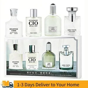 4 Pcs Men Perfume Set, Long Lasting Eau de Parfum with Floral & Classic Fragrances, Gift Ready Deodorants for Business & Daily Use