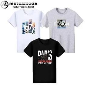 Mateamoda 3 PCS T-Shirts Men Tops Tees Polos Male Clothing