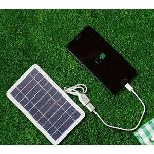 Solar panel 5V 2W 6V solar charger portable with USB output