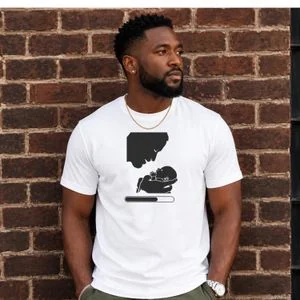 Unisex Graphic T-Shirt – "Baby Loading" Announcement Design, Baby On The Way Tee