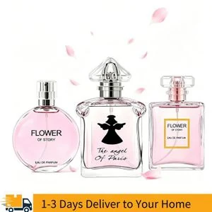 Long Lasting Floral Perfume Set for Women, 3 x 30ml Eau De Parfum, Floral Fragrances with Deodorant Effect, Ideal Gift Set for Daily Use