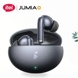 Itel BudsGo - True Wireless Stereo Earpods with 6 hours playtime, 13mm dynamic driver, 24hours playtime, AI Translation support, TWS, earphones, earbuds