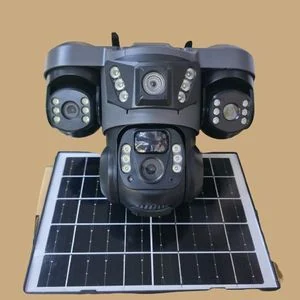 Triple Lens 4G Solar CCTV Camera
