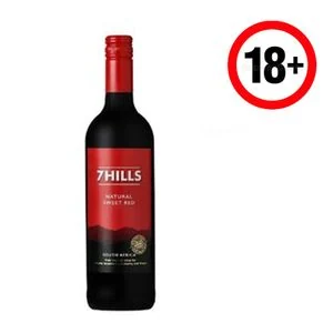 7 Hills 7 Hills natural sweet red 750ml.