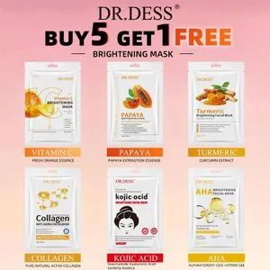 Nourishing Hydrating Sheet Face Masks, 6 Pcs