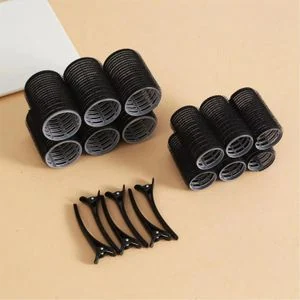 Self-Gripping Salon Hair Rollers Set, 18 Pcs
