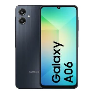 Samsung Galaxy A06, 6.7", 4GB RAM+ 64GB (Dual SIM), 5000mAh, Black (1YR WRTY)