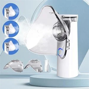 Portable Handheld Compression Inhalation Nebulizer Silent Ultrasonic Mesh Nebulizer Nebulizer Adult Children Home Healthcare Respiratory Assist Device