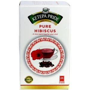 Ketepa Pride 25's PURE HIBISCUS TEA BAGS _ 50g