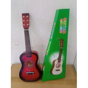 Kids 6 String Acoustic Guitar Adjustable Neck 23 Inches Long Suitable for age 3yrs and above