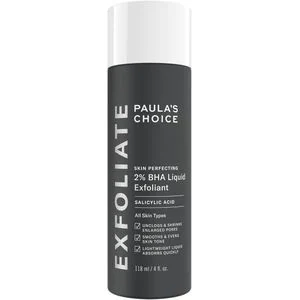Paula's Choice SKIN PERFECTING 2% BHA Liquid Exfoliant  Gentle Salicylic Acid Facial Exfoliator for Blackheads, Enlarged Pores, Wrinkles & Fine Lines 118ml