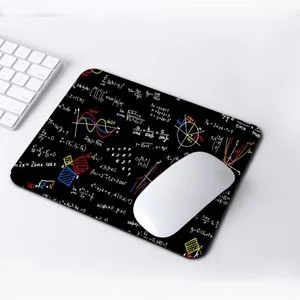 MATH BLACK ART CUSTOM PRINTED MOUSE PAD, anti skid with strong material and quality printed FOR OFFICE USE OR GIFTING. Get a laptop skin of the same from the store