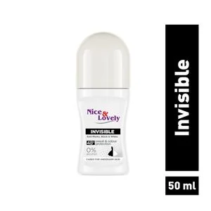 Nice & Lovely Invisible Roll On for sweat-stain freedom plus 48h Sweat & Odour protection