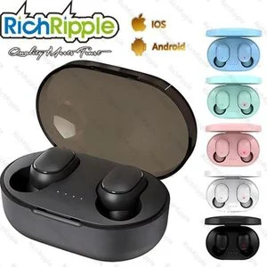 RichRipple A6S Bluetooth Headsets 9D Stereo Wireless Earphones Earpods