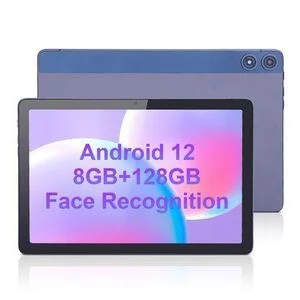 C Idea 10.1 Inch Tablet, Android 12 Tablet 8GB RAM+128GB ROM,1920*1200 HD Screen, Dual Camera 8MP+13MP, 6000mAh, Gray
