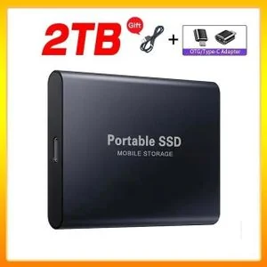 2TB External Hard Drive,High-Speed, Portable External Drive for Computer Data Backup and Storage