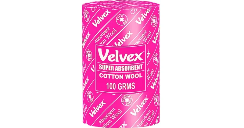 Pure Absorbent Cotton Wool Roll, 100g