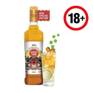 Kenya Cane Lemon and Ginger Liqueur - 750ml