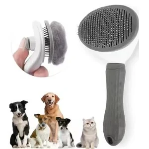 Pet Dog Brush Cat Comb Self Cleaning Pet Hair Remover Brush For Dogs Cats Grooming Tools