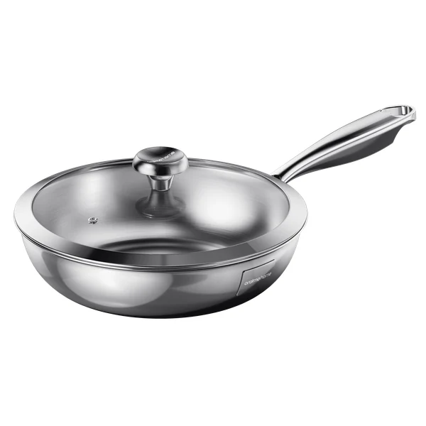oraimo ChefFlare Durable Premium Stainless Steel Deep Fry Pan