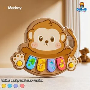 Digabi Musical Toys for Animals That Engage Children - Piano for Early Learning, Featuring Colorful Keys to Enhance Eye-Hand Coordination, Making It an Ideal Gift for Christmas And Birthdays