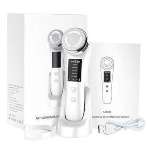 7 in 1 Face Lift Device RF Microcurrent Skin Tightening Machine Facial Mager Light  Skin Rejuvenatio n Anti Agin g
