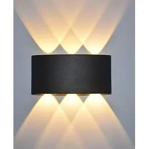 Skylight  Oval Up-Down Outdoor LED Outdoor Waterproof LED Wall Light Outdoor Wall Lamp Waterproof