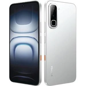 Infinix Hot 70,X6895B, 6.78",  128GB + 4GB RAM,6000 mAh, 4G - Silver Dancer