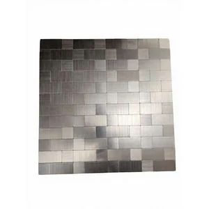stainless steel  Morden Self-Adhesive Backsplash artificial wall tiles
