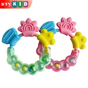 2Pcs Baby Rattle Toys Newborn Early Educational Shaker Rattles  (0+ Months)