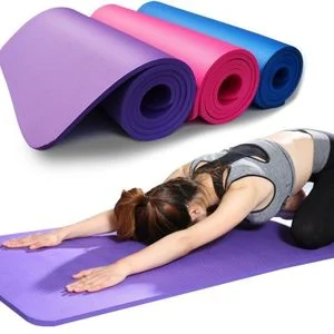 Premium Non-Slip Yoga Mat – 10mm Thick High-Density Exercise & Pilates Mat