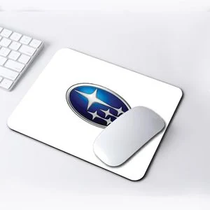 SUBARU CUSTOM PRINTED MOUSE PAD OF SIZE (20.5 CM X 24.5CM) HIGH QUALITY ANTI SLIDE RUBBER BOTTOM BEST FOR GIFTING OR PERSONAL USE