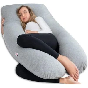Pregnancy Pillows for Sleeping U-Shape Full Body Pillow and Maternity Support