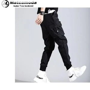 Mateamoda Men Pants Trousers Casual Pants Cargo Pants