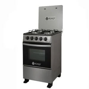 Nunix Free Standing Cooker 50*55 4-Gas Oven Cooker (WLD-560-GO)