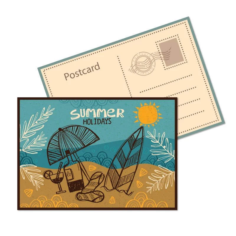 Postcards printing