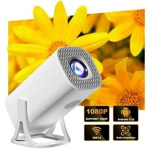 Android 11 MINI Projector 300Ansi Home Cinema Outdoor Portable Projector